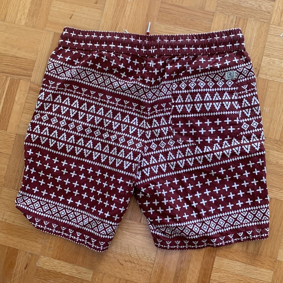 Maroon soft cotton shorts size medium - Picture 3 of 3